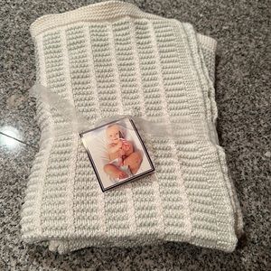 Brand new with tags Cover Me soft knit reversible blanket. 30X40 size